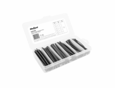 Cabletech Sada smršťovacích bužírek 10 cm. černá, 6 průměrů - 170 ks.