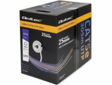 Qoltec 50358 UTP CAT5E | 305m | PVC grey Sieťový kábel