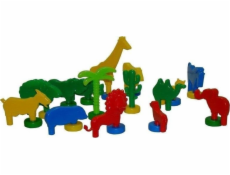 Macyszyn Stavební bloky Barevná zoo