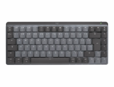 Logitech MX Mechanical Mini pre Mac Minimalist Wireless Illuminated Keyboard - SPACE GREY - US INT L - EMEA