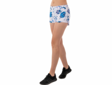 Color Pleasure Dámské šortky CP-020 154 WHITE-Blue. XS-S