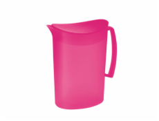 Džbán s víkem 2 l plast mix barev