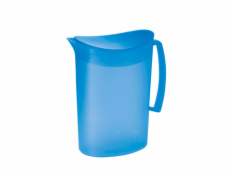 Džbán s víkem 2 l plast mix barev