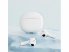 QCY - T20 AilyPods bezdrôtové slúchadlá s dobíjacím boxom, Bluetooth 5.3, biela