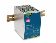 MEANWELL - NDR-480-48 - Průmyslový napájecí spínaný zdroj 48V 480W na DIN
