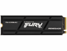 Kingston SSD 500GB Fury Renegade PCIe 4.0 NVMe M.2 (čtení/zápis: 7300/3900MB/s; 450K/900K IOPS) Heatsink