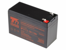 T6 POWER Akumulátor pre UPS, NP12-7.2, 12V, 7,2Ah