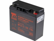 T6 POWER Akumulátor pre UPS, NP12-17, 12V, 17Ah