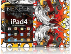 Nexgen Skins Nexgen Skins - Sada vzhledů pouzdra s 3D efektem Ipad 2/3/4 (iron Eagle 3d)
