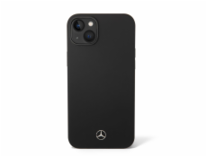Mercedes Liquid Silicone Zadní Kryt pro iPhone 14 Plus Black Nové