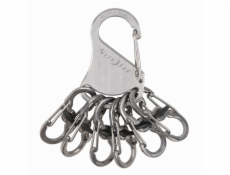 Nite Ize KeyRack + 6x mikrokarabina z nerezové oceli (KLK-11-R3) Nite Ize KeyRack + 6x mikrokarabina z nerezové oceli (KLK-11-R3)