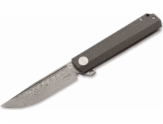 Booker Knife Booker plus Cataclyst Green Damašku
