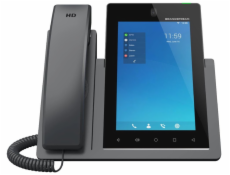 Grandstream GXV3470 SIP video telefon 7  IPS bar.dotyk.displ., Android11, 16 SIP úč. BT, WiFi