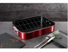 BERLINGERHAUS Pekáč s roštem s titanovým povrchem Burgundy Metallic Line BH-7844
