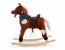 Houpací koník s melodií a šátkem Baby Mix Jurášek