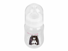Láhev s obrázkem Akuku 125 ml mědvěd bílá