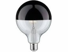 Paulmann LED zdroj G125 zrkadlový 6W 230V 520lm E27 2700K Čierna Chrome stmievacia
