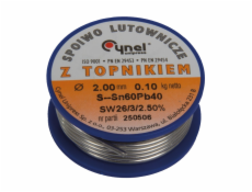Mega Tin s kalafunou na pájení 2,5mm cívka 100g - 60315