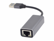 PremiumCord adaptér USB3.0 -> LAN RJ45 ETHERNET 10/100/1000 MBIT Aluminium