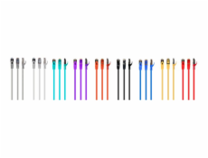 Gembird gembird pp6a-lszhci-y-10m patchcord rj45 kočka. 6A SFTP LSZH 10m žlutá