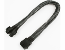 Nanoxia ATX/EPS 8-pin - ATX/EPS 8-pin, 0,3 m, černobílý (NX8PV3EC)