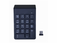 GEMBIRD numerická klávesnica KPD-W-02, bezdrôtová 2.4GHz, čierna