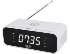 Rádiobudzik Ad 1192B biela
