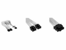 Corsair Premium Individually Sleeved 12+4pin PCIe Gen 5 12VHPWR 600W cable, Type 4, WHITE