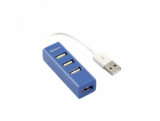 Sbox H-204 USB 4 Ports USB HUB blueberry blue