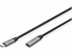 DIGITUS USB-3.0 Gen.1, predlžovací kábel USB Type-C; M/F
