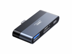 Remax stanica/replikátor REMAX HDMI/USB/USB-C 4K SPLITTER RP-U15
