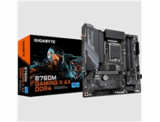 GIGABYTE B760 GAMING X AX DDR4 / Intel B760 / LGA1700 / 4x DDR4 / 2x M.2 / DP / HDMI / WiFi / mATX
