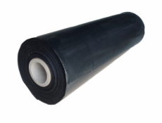 PE rolopřířez s perforací, 1400 x 1600 mm, tl. 0,08 mm, černý