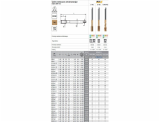 Fanar THREAD M18x1.5 DIN-374B (6H) HSSE TN 800X
