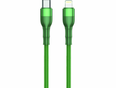 USB kabel 2GO 2GO USB Ladekabel Type C->Lightning grün