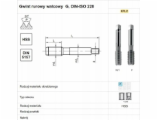 Fanar ZÁVIT G 2 NGRA/2 DIN-5157 HSS.