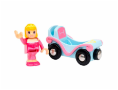 Disney Princess Dornröschen mit Waggon, Spielfahrzeug