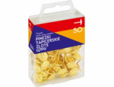 Čalounické špendlíky Grand Gold 15mm 50 ks.