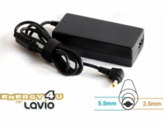 Napájecí adaptér pro laptop Energy4U Energy4U PA17 20 V / 3,25 A (5,5 x 2,5 mm) 65 W, napájecí zdroj Fujitsu-Siemens pro notebook / notebook