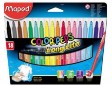 Trojúhelníkové značky Maped Colorpeps 18 barev (205571)