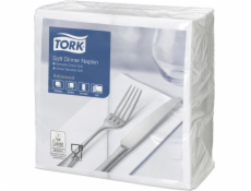 Tork Tork - večeře ubrousky, složené v 1/8 - bílé Tork Tork - večeře ubrousky, složené v 1/8 - bílé