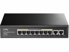 Switch GS1010PE 8xGE PoE+ 120W 2xGb Uplink