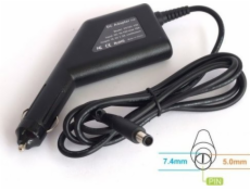 Zdroj notebooku Energy4U Energy4U CA38 19,5V / 3,33A (7,4x5,0mm + PIN) 65W, zdroj do auta pro notebook HP