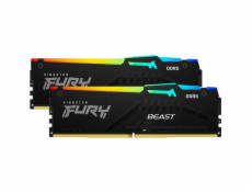 Memory Kingston Kingston Fury Beast Black RGB Expo 64GB [2x32GB 5600MHz DDR5 CL36 DIMM]