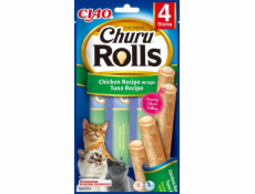 Churu Cat Rolls Chicken wraps&Tuna cream 4x10g