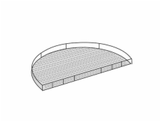 Podložka protiskluzová do zásuvky 46x100 cm