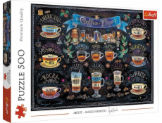 500 dielkové puzzle Čas na kávu