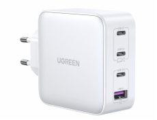 UGREEN USB-A+3xUSB-C 100W GaN Tech Fast Wall Charger EU White