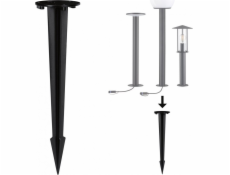 Paulmann Base/ Pin zaseknutý do zahradních lamp 40 cm kulatý kov