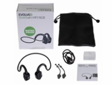 EVOLVEO BoneSwim MP3 16GB, bezdrátová sluchátka